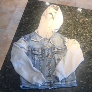 So Nikki Girls denim jacket/sweatshirt